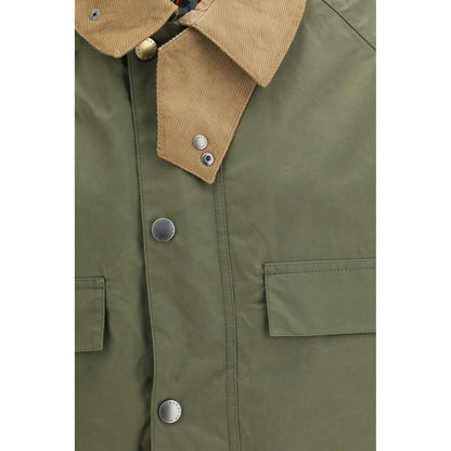 Barbour Tweekleurige Katoenen Jas