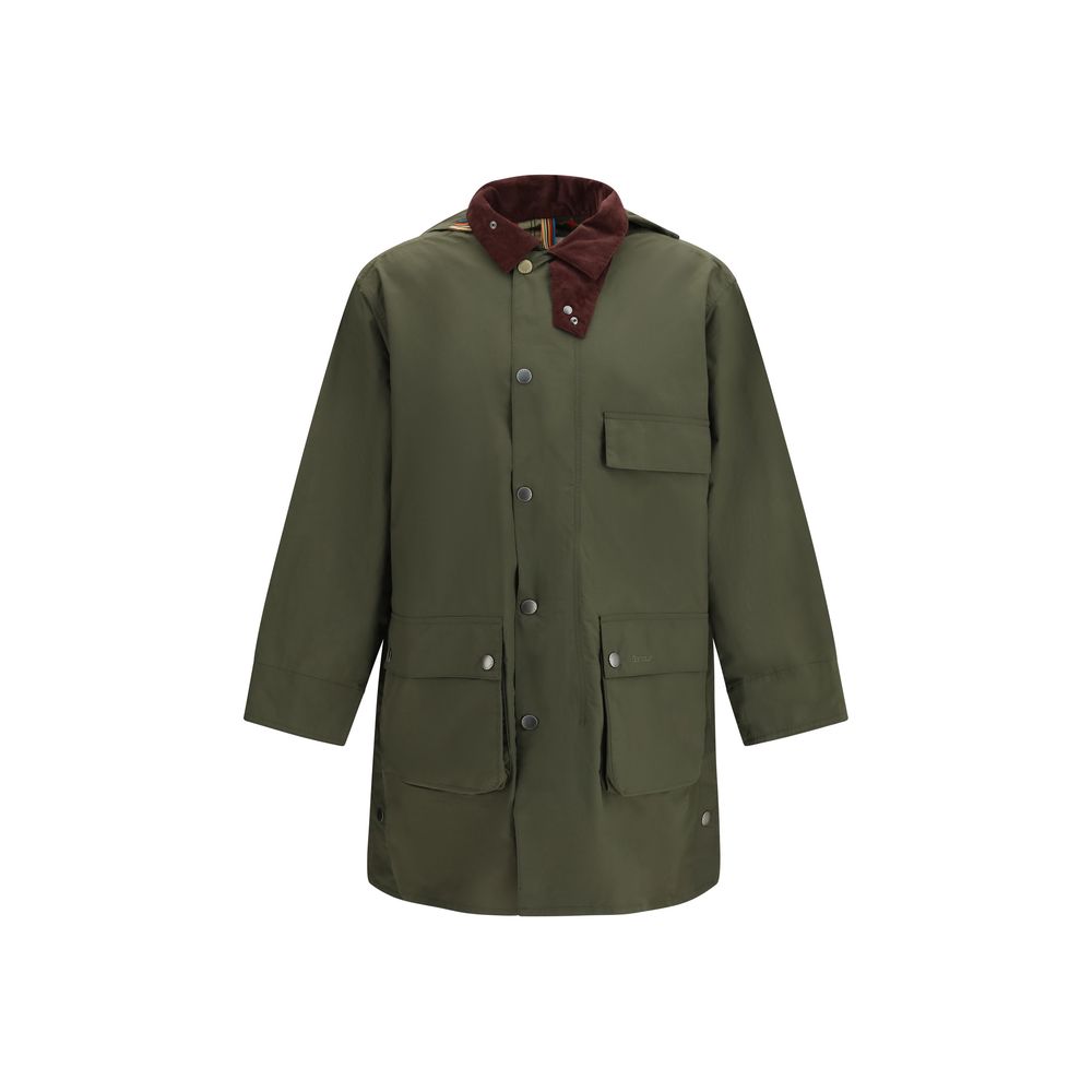 Parka en coton bicolore Barbour