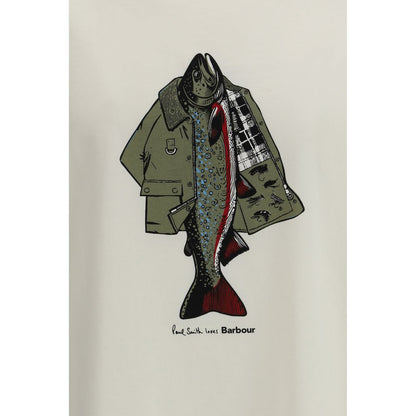 Barbour Wit Katoenen Sportkleding
