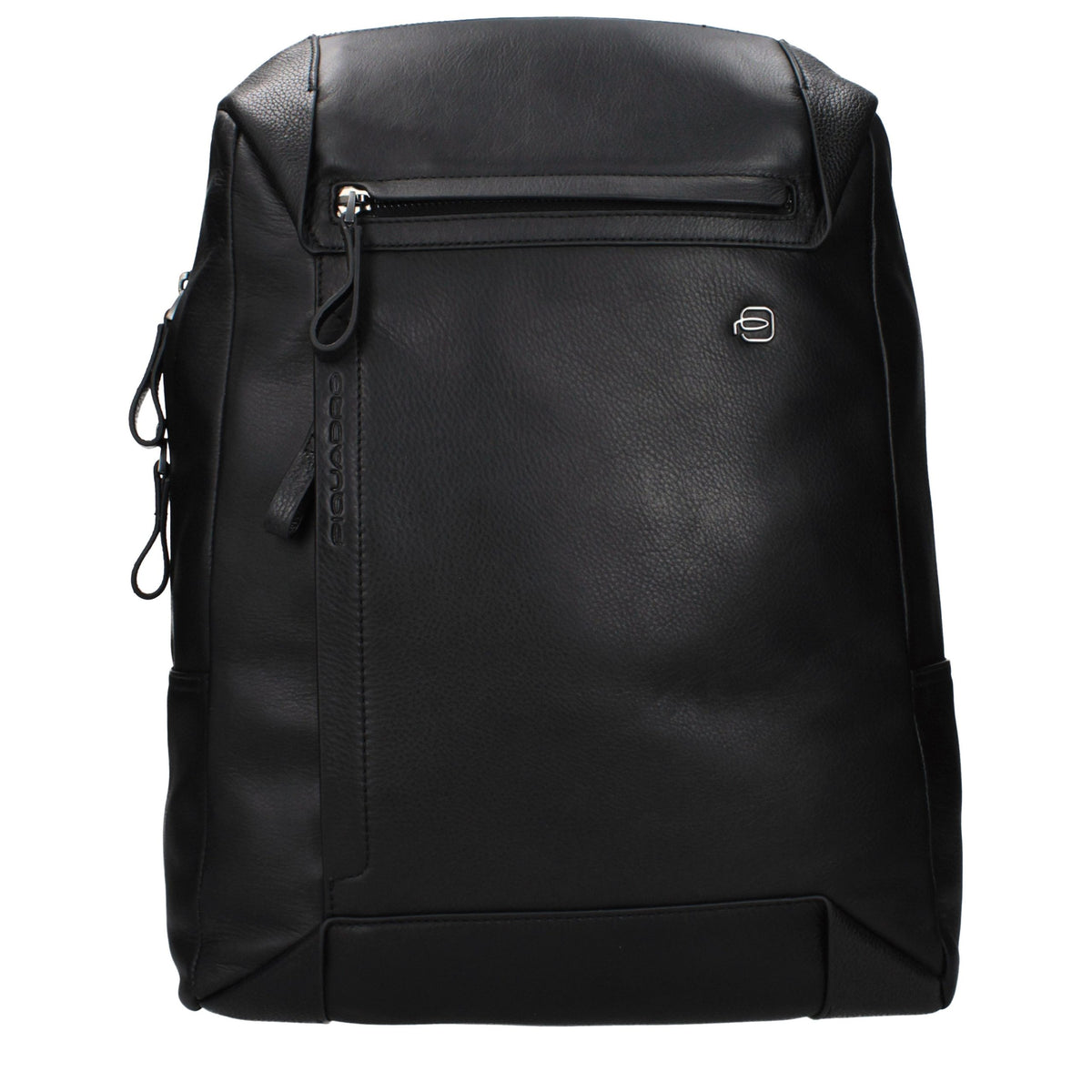 Piquadro Black Leather Backpack - Stylish & Functional