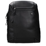 Piquadro Black Leather Backpack - Stylish & Functional