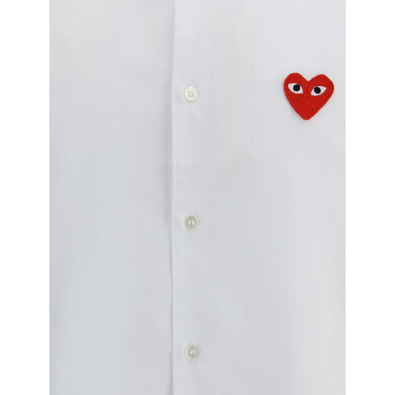 Comme Des Garçons Play Wit Katoenen Overhemd