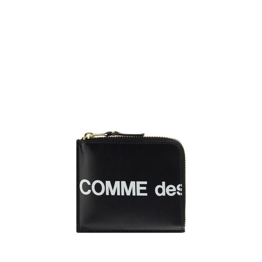 Comme Des Garçons Portefeuille Bos Taurus en cuir de veau noir