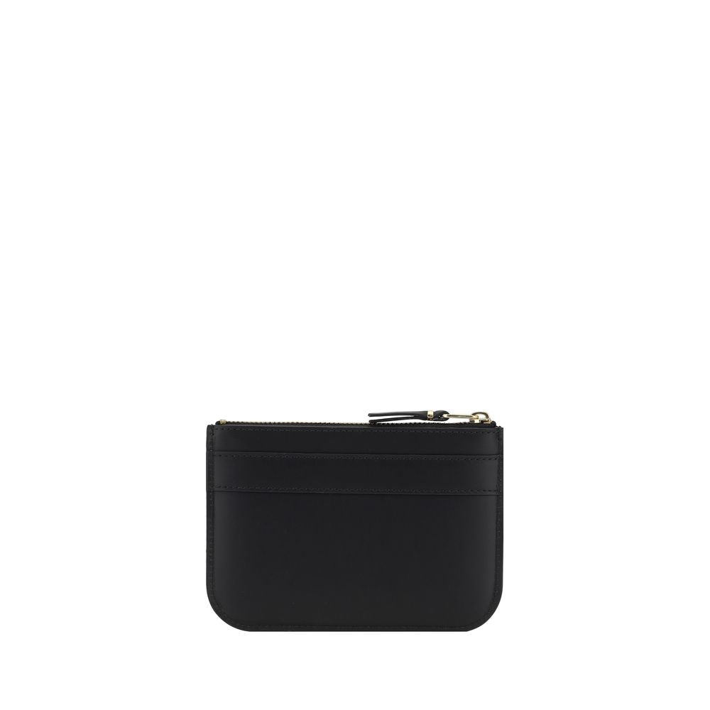 Comme Des Garçons Portefeuille Bos Taurus en cuir de veau noir