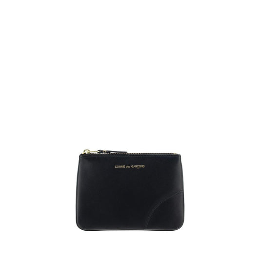 Comme Des Garçons Portefeuille Bos Taurus en cuir de veau noir