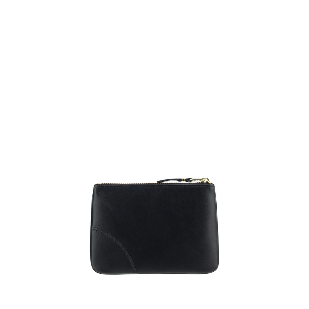 Comme Des Garçons Portefeuille Bos Taurus en cuir de veau noir