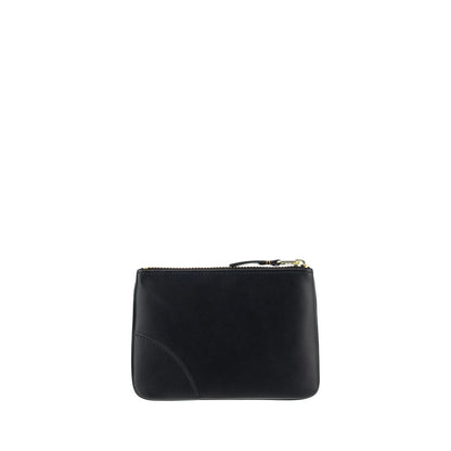 Comme Des Garçons Portefeuille Bos Taurus en cuir de veau noir