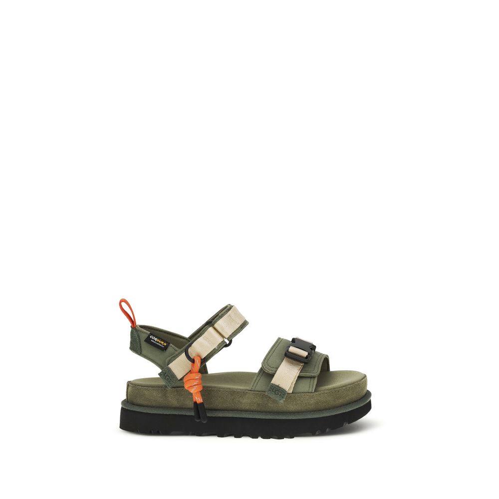 UGG Bicolor Goldenstar Wildwood Flat Sandals for Women