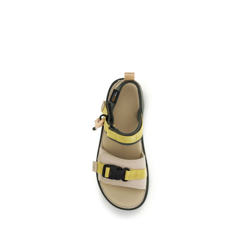 UGG Goldenstar Wildwood Beige Flat Sandals for Women