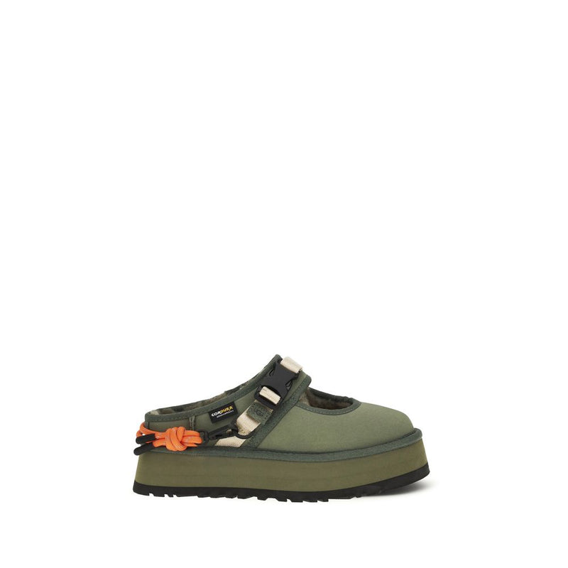 UGG Bea Wildwood Bicolor Polyester Mules