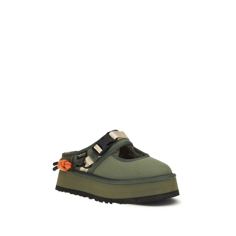 UGG Bea Wildwood Bicolor Polyester Mules