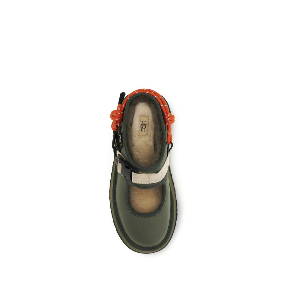 UGG Bea Wildwood Bicolor Polyester Mules