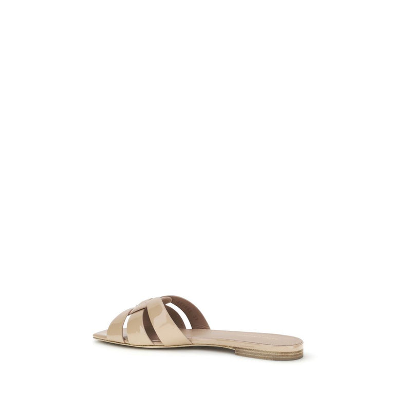 Saint Laurent Multicolor Calf Leather Bos Taurus Ballet Flats