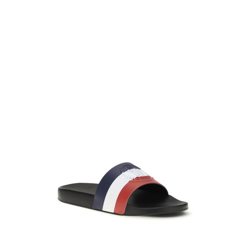 Sandales Moncler en caoutchouc multicolore