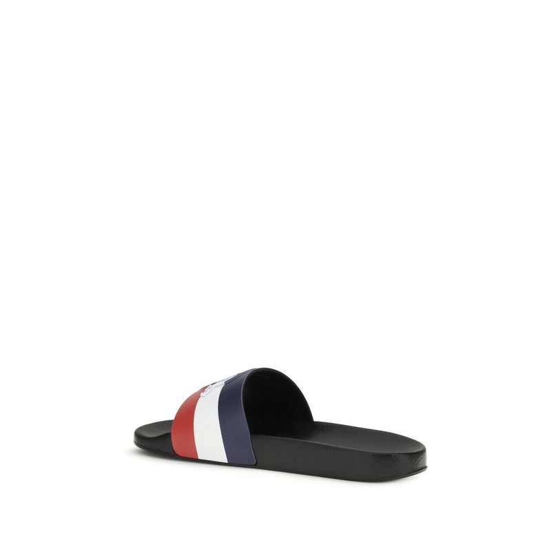 Sandales Moncler en caoutchouc multicolore