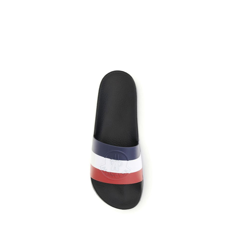Sandales Moncler en caoutchouc multicolore