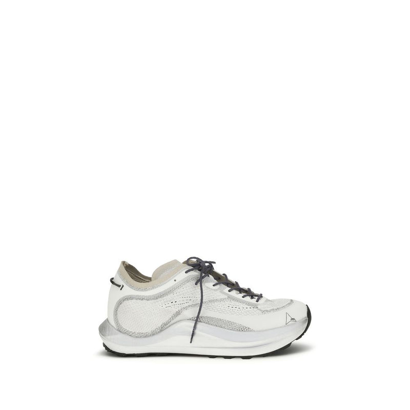 ROA Sella Lite White Fabric Athletic Sneakers for Men