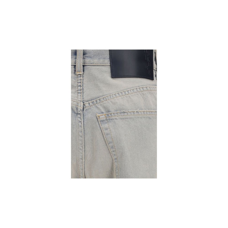 Haikure Bonnie Light Space Blue Cotton Relaxed Fit Jeans