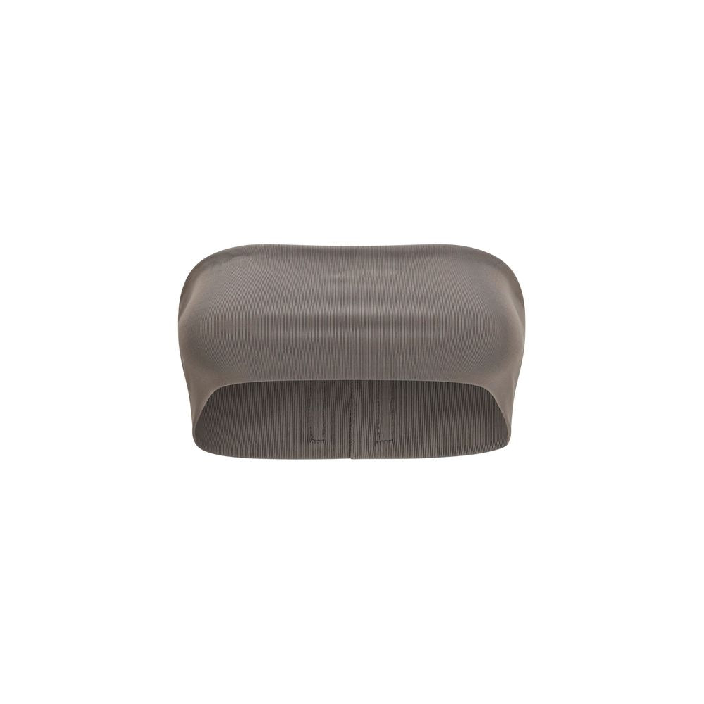 Rick Owens Gray Viscose Bandeau Top for Women