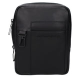 Piquadro Black Leather Crossbody Bag - CA3084S123N