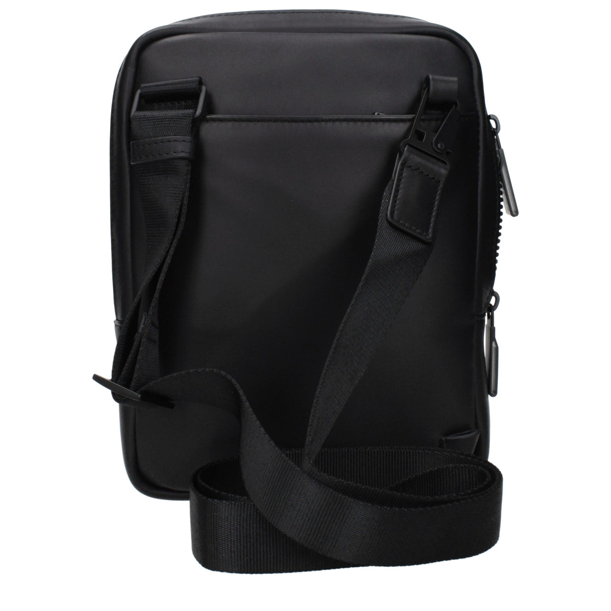 Piquadro Black Leather Crossbody Bag - CA3084S123N