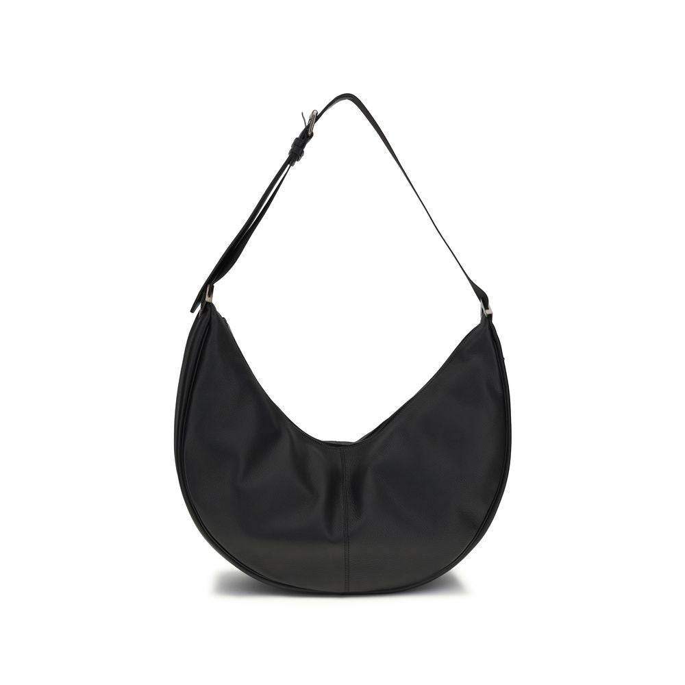 Sac bandoulière Fendi Bos Taurus en cuir de veau noir