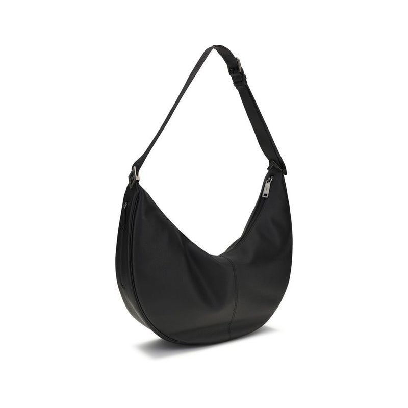 Sac bandoulière Fendi Bos Taurus en cuir de veau noir