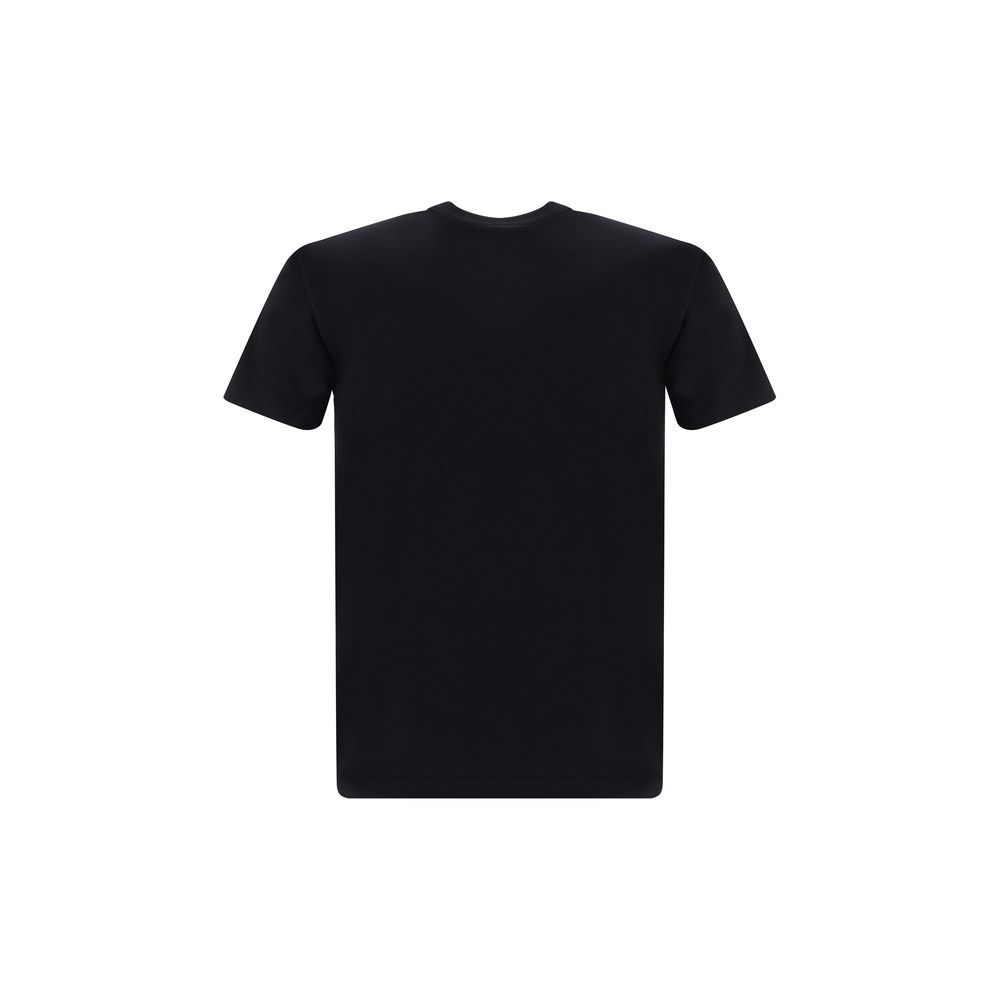 T-shirt noir en coton Comme Des Garçons Play