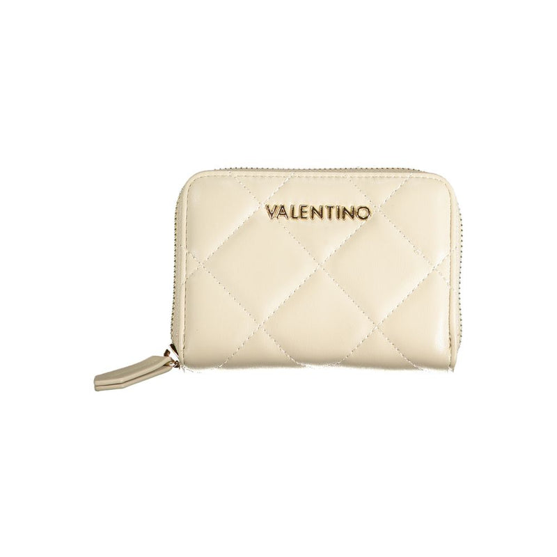 Portefeuille Beige Polyéthylène Mario Valentino - Élégant et Pratique