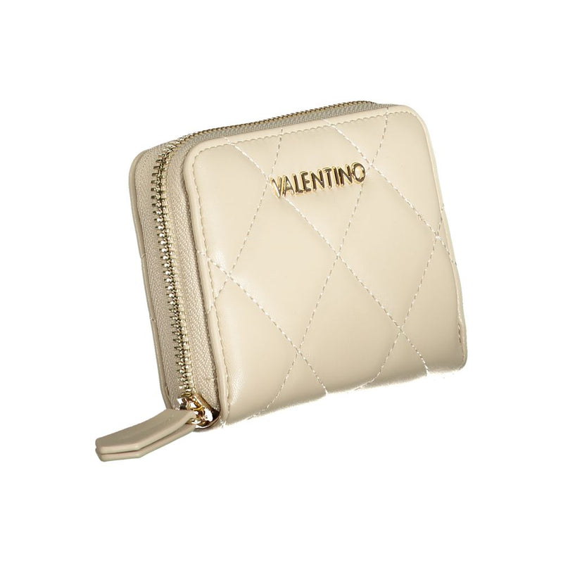 Portefeuille Beige Polyéthylène Mario Valentino - Élégant et Pratique