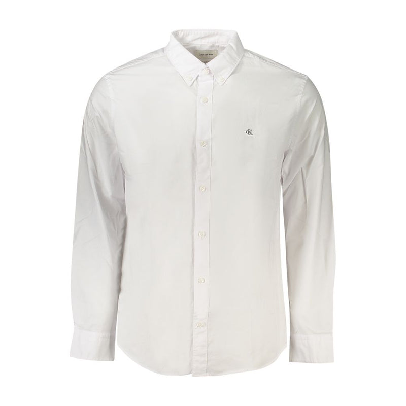 Chemise homme Calvin Klein Bianco en coton
