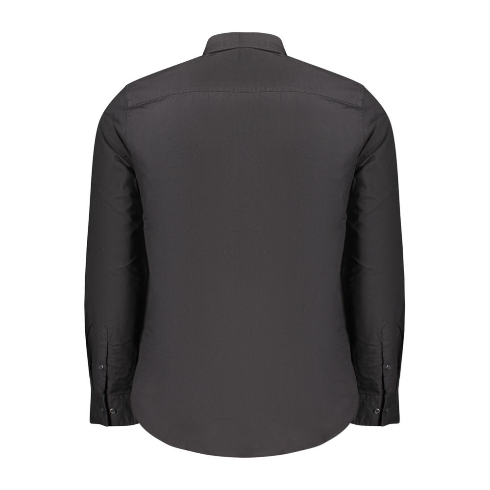 Chemise homme en coton noir Calvin Klein
