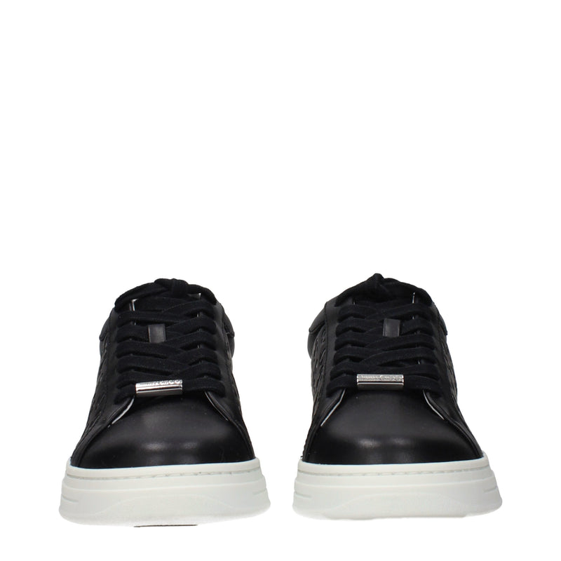 Jimmy Choo ROME Black Leather Low Top Sneakers for Women