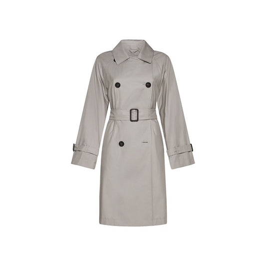 Manteau en coton beige Max Mara