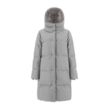 Herno Gray Cashmere Coat for Women