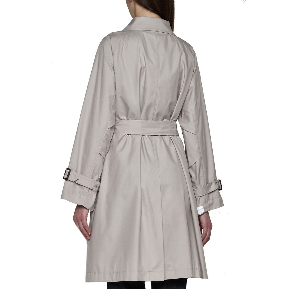 Manteau en coton beige Max Mara