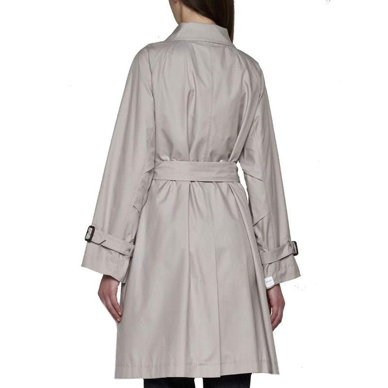 Manteau en coton beige Max Mara