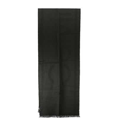 Écharpe noire en marabout Calvin Klein