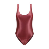 Kristina Ti Bordeaux One-Piece Swimsuit - Elegant & Modern Design