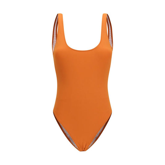Kristina Ti Orange Polyamide One-Piece Swimsuit for Women