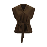Lemaire Brown Cotton Blouse - Relaxed Elegance