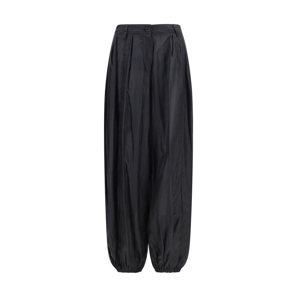 The Latest Black Polyester Casual Pants for Women