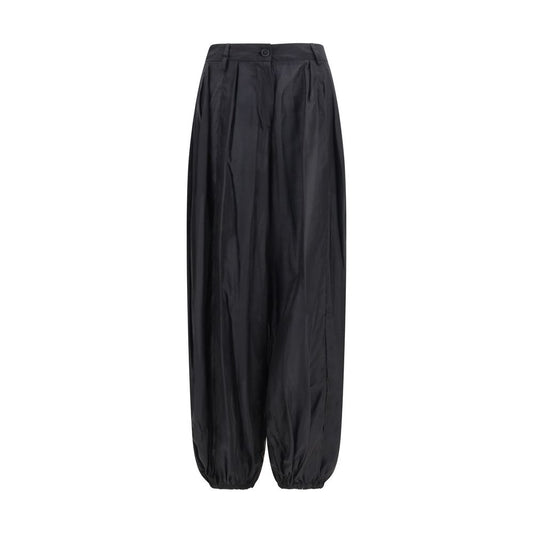 The Latest Black Polyester Casual Pants for Women