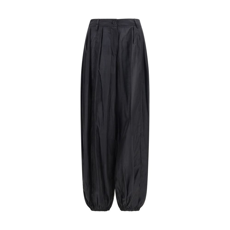 The Latest Black Polyester Casual Pants for Women