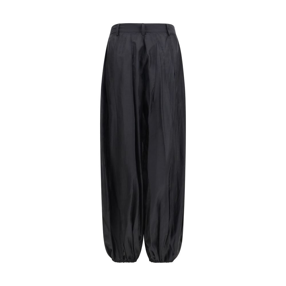 The Latest Black Polyester Casual Pants for Women