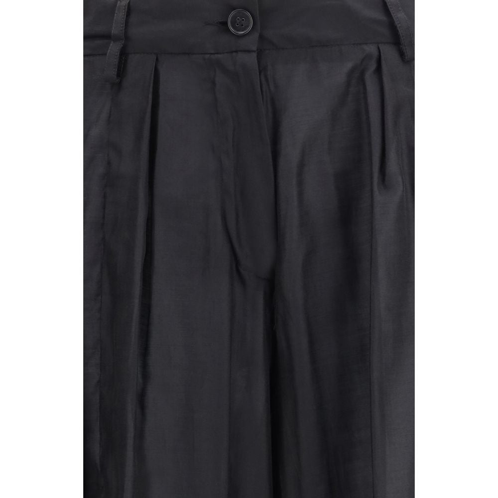 The Latest Black Polyester Casual Pants for Women