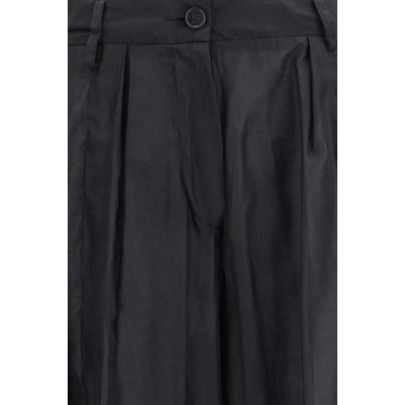 The Latest Black Polyester Casual Pants for Women
