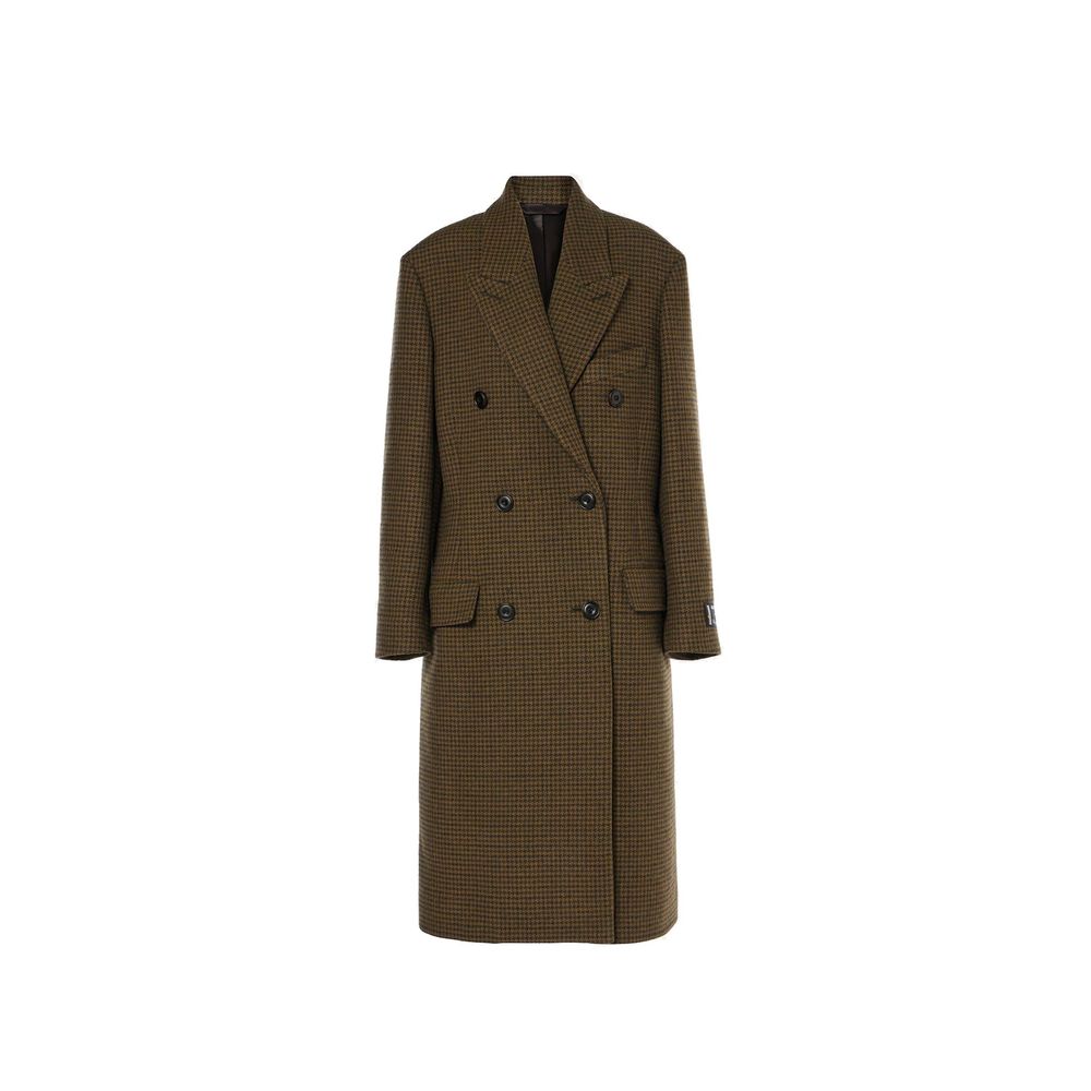 Acne Studios Brown Fibers Coat for Women
