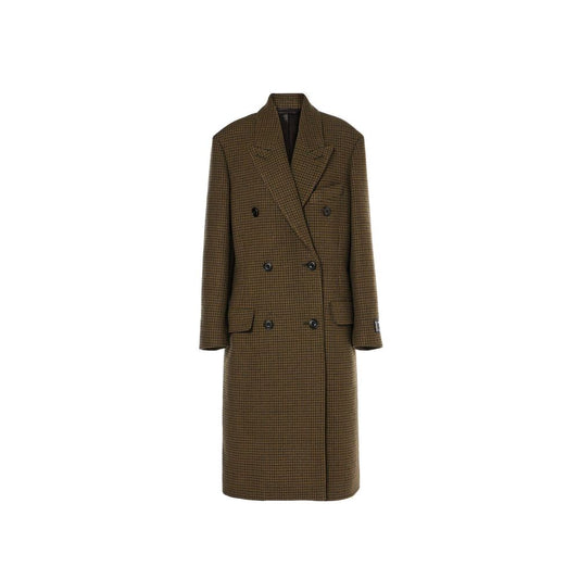 Acne Studios Brown Fibers Coat for Women