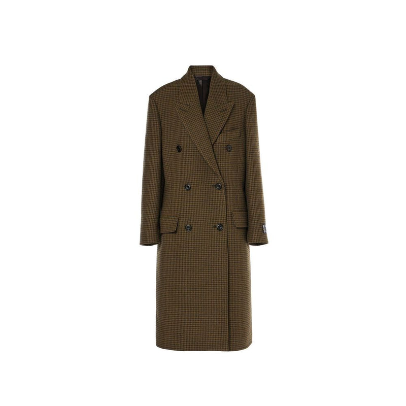 Acne Studios Brown Fibers Coat for Women
